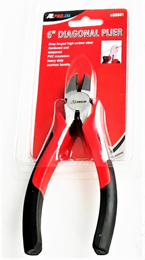 ATE Pro 6" Diagonal Cutters - Wire Cutting Pliers by ATE Pro