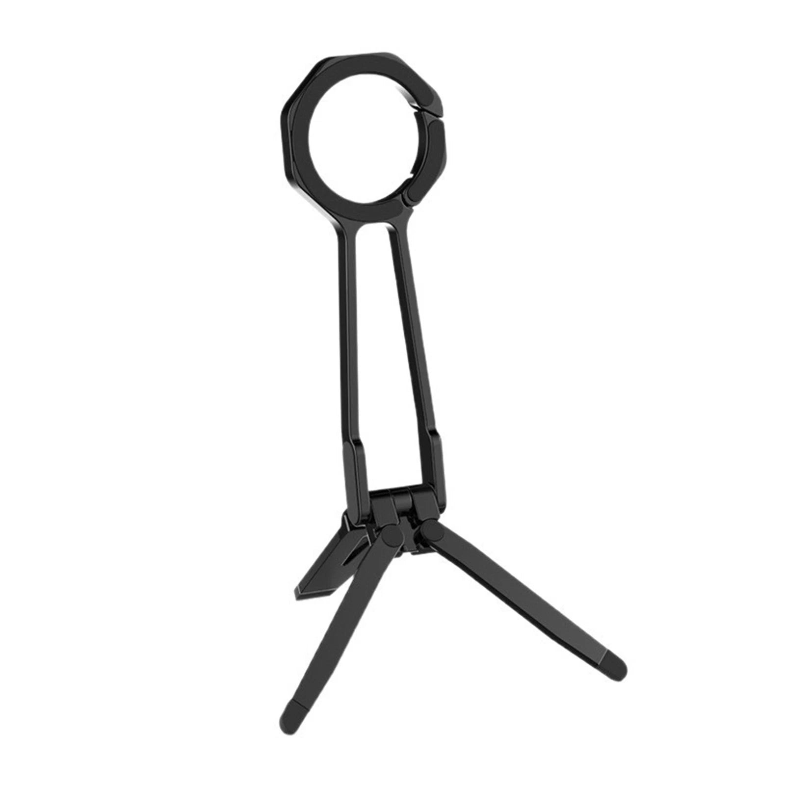 Magnetic Phone Tripod Stand Aluminum Foldable Phone Mount For Iphone