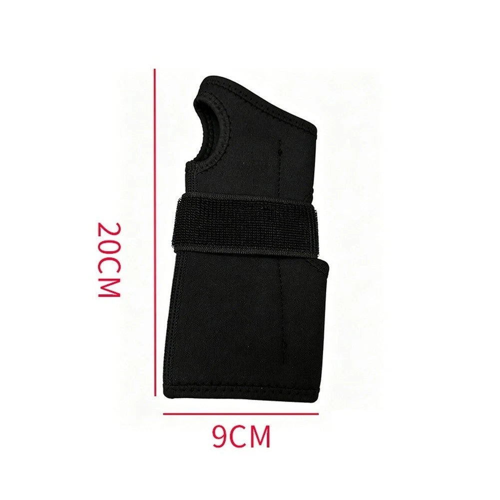 Sports Wrist Support With Adjustable Straps And Aluminum Splint 20x9cm