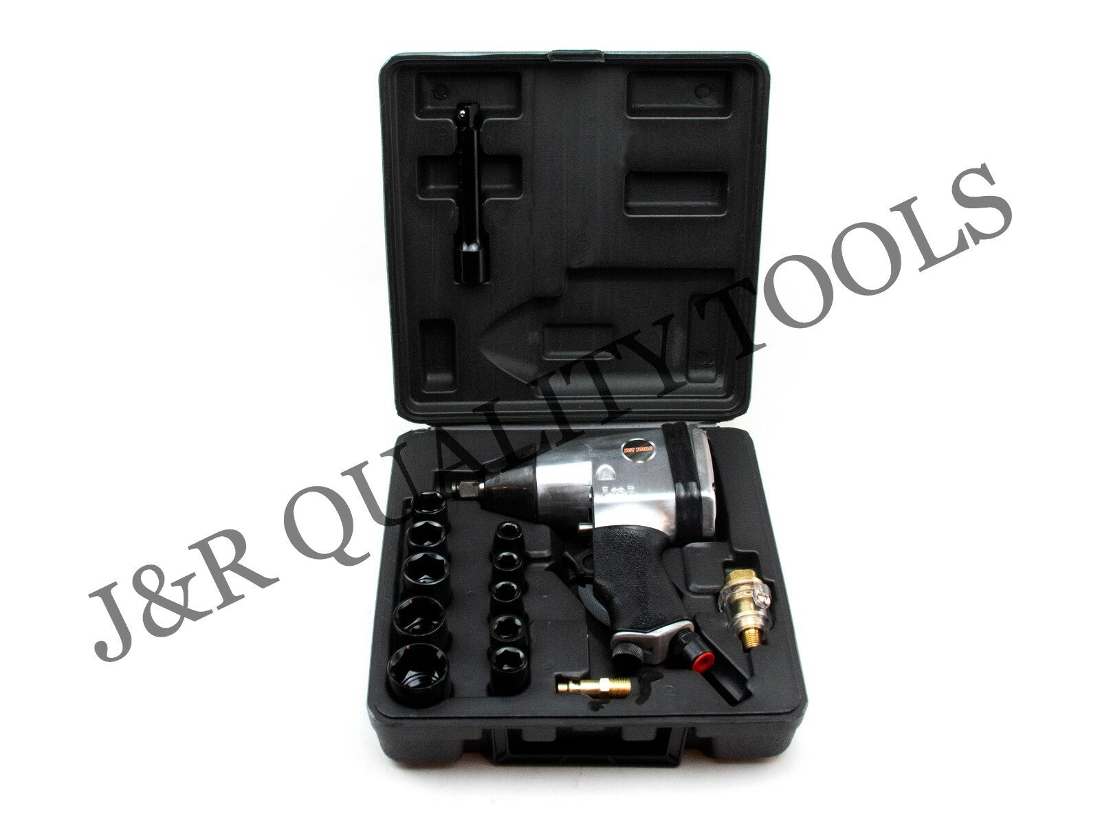 VCT 1/2" Air Impact Wrench Gun Kit with Sockets