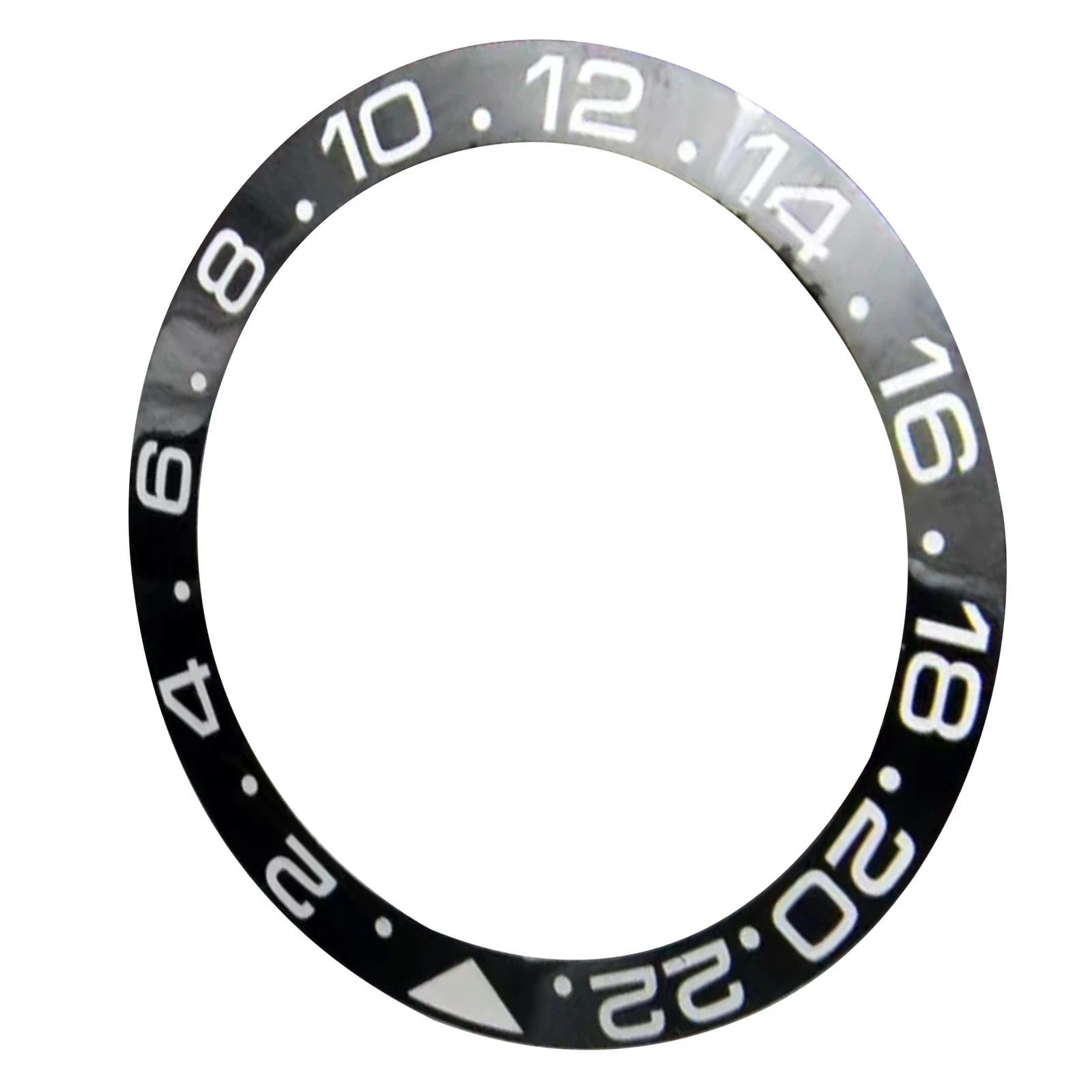 38mm Full Luminous Watch Ceramic Bezel Insert For Skx007/009