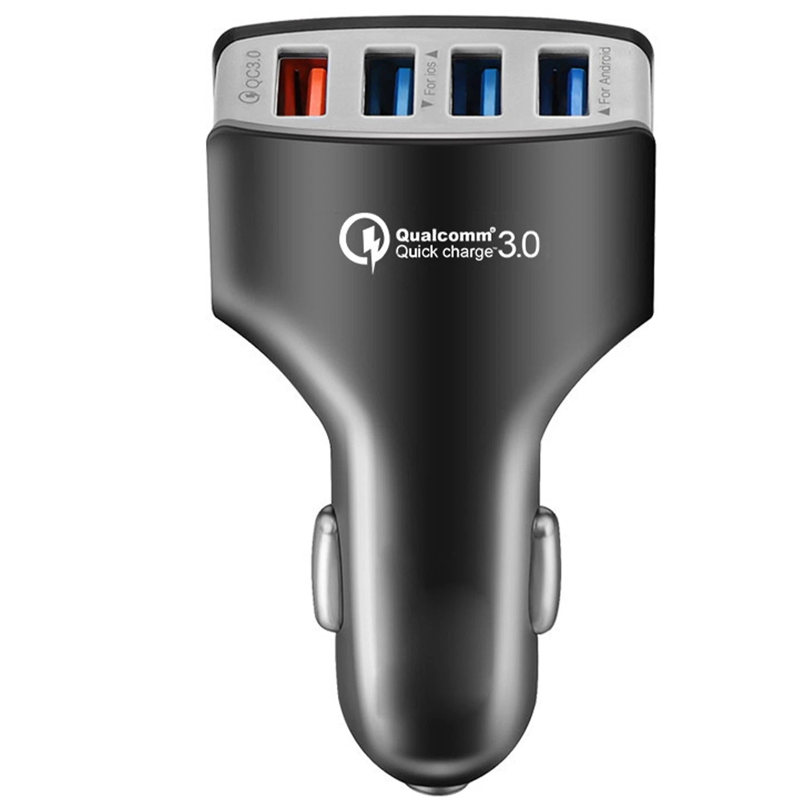 4 Port Usb Fast Car Charger Pd Adapter For Samsung Iphone Android