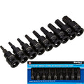 BlueSpot Impact Key Torx 3/8" Drive Bit Socket Set by BlueSpot