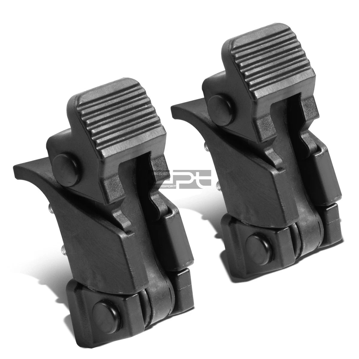 Fit 07-17 Jeep Wrangler Jk Matte Black Abs Pair | Built Supply Co