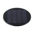 Optimized Light Transmittance Round Solar Panel 120 Mm For Better