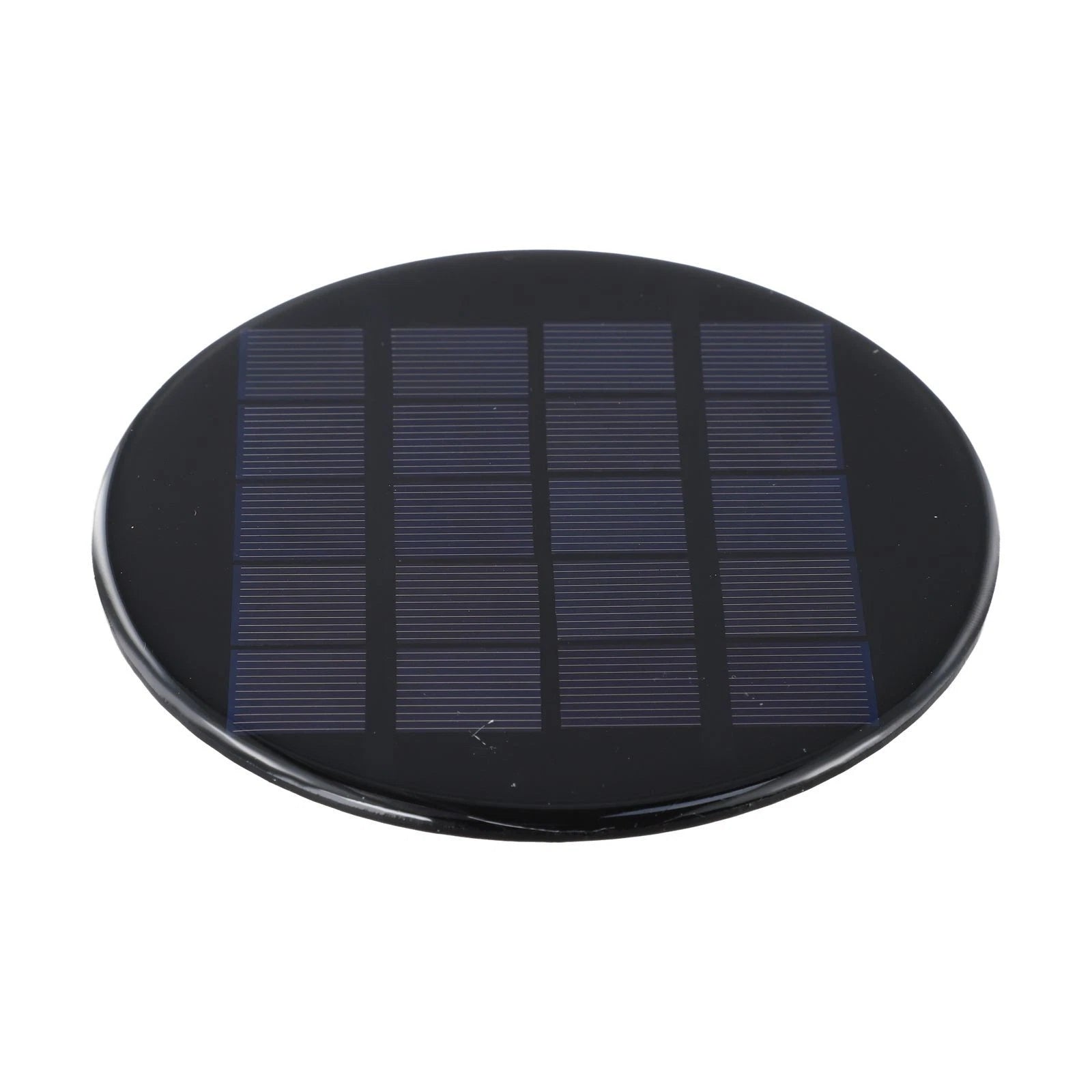 Optimized Light Transmittance Round Solar Panel 120 Mm For Better