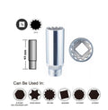 Force 3/8" Dr. 12pt 63MM Deep Spline Female Socket Multi-Tooth Gear