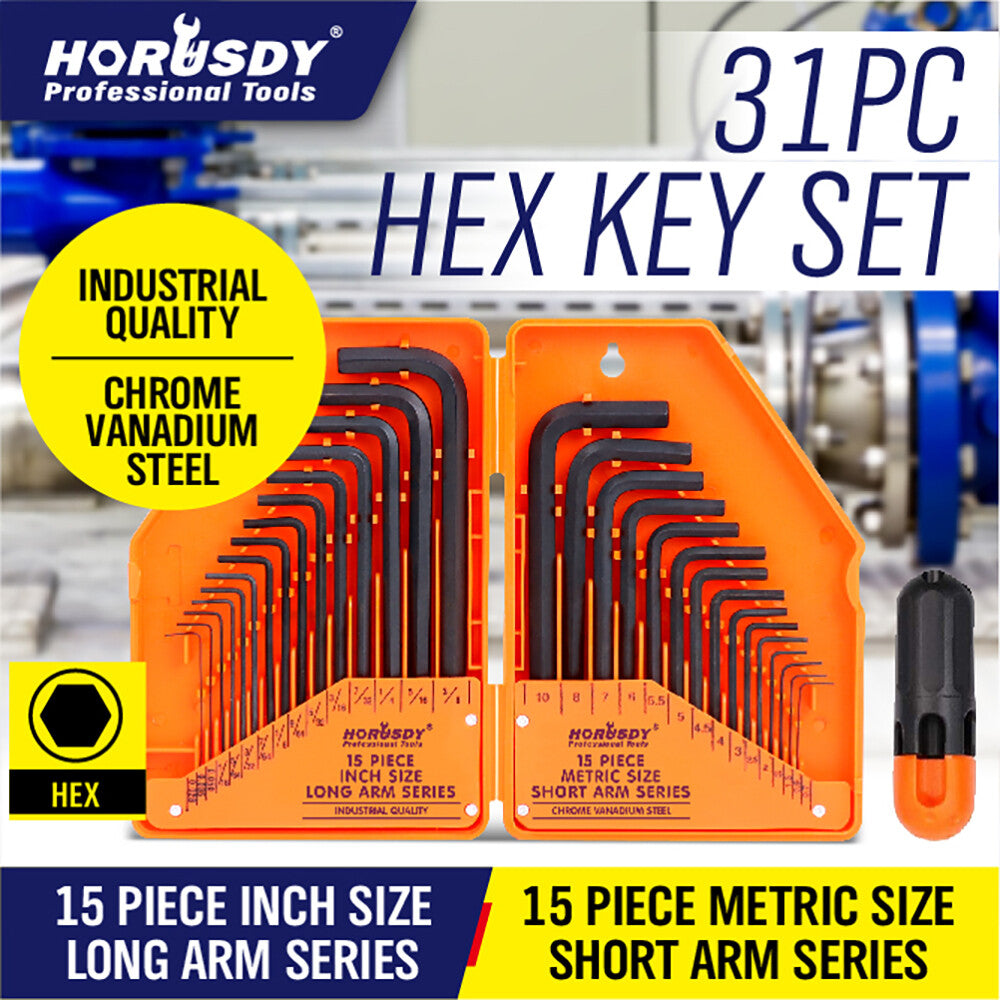 Allen Wrench & Hex Key | Set Metric & Sae Standard | Built Supply Co