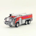 1/50 Airport Fire Truck Pull Back Sound & Light Aviation Fire Car