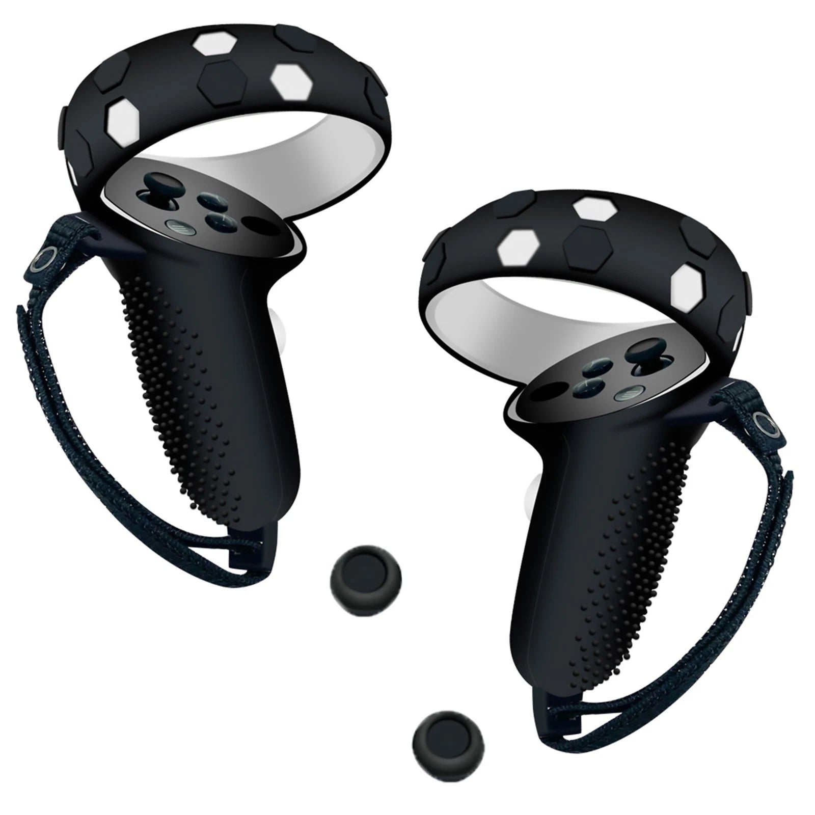 Vr Controller Handle Grip Case Protection Silicone Cover For Oculus