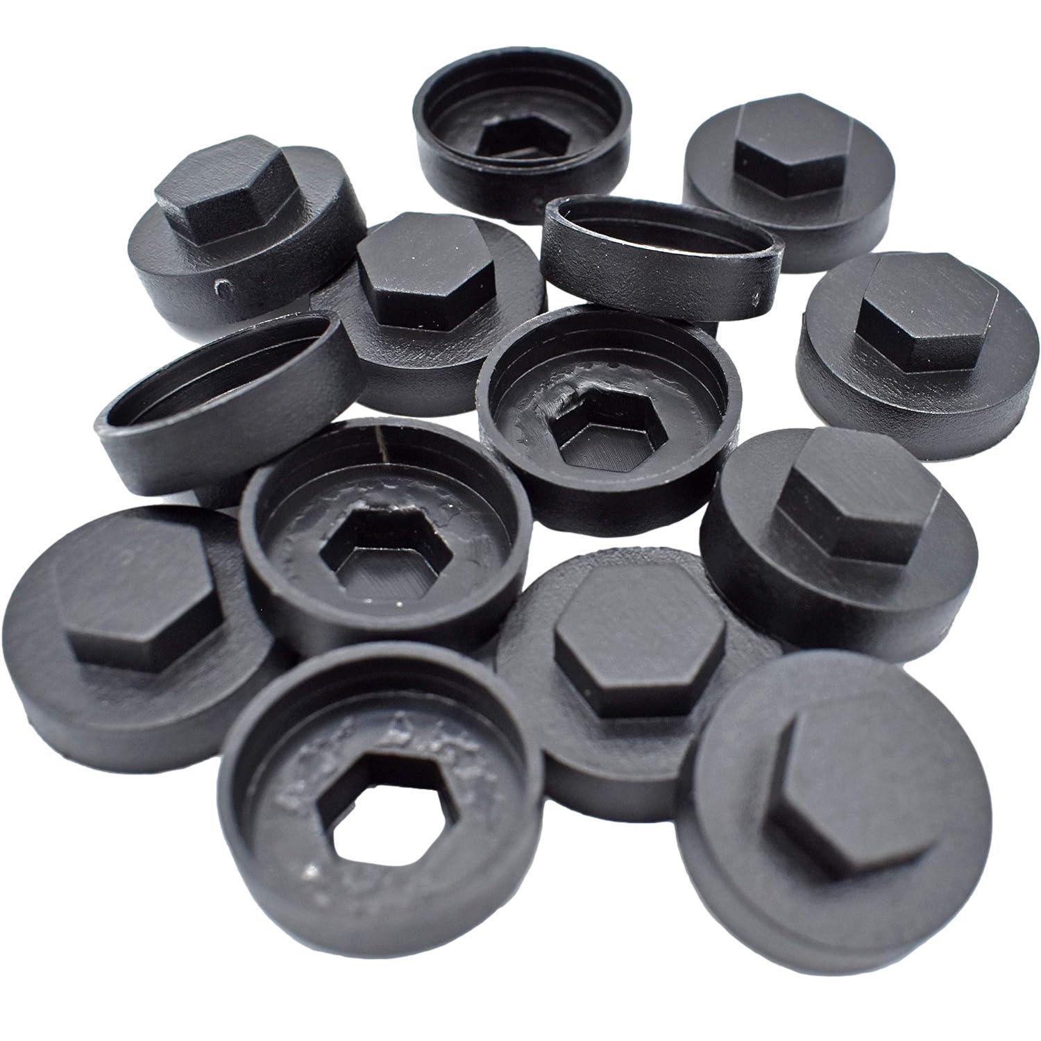 Timco Hex 16MM 5/16" Push on Corrugated Roofing & Cladding Screw Caps