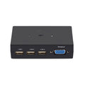 2 In 1 Out Vga Kvm Switcher Adapter For Windows Xp/vista For Linux