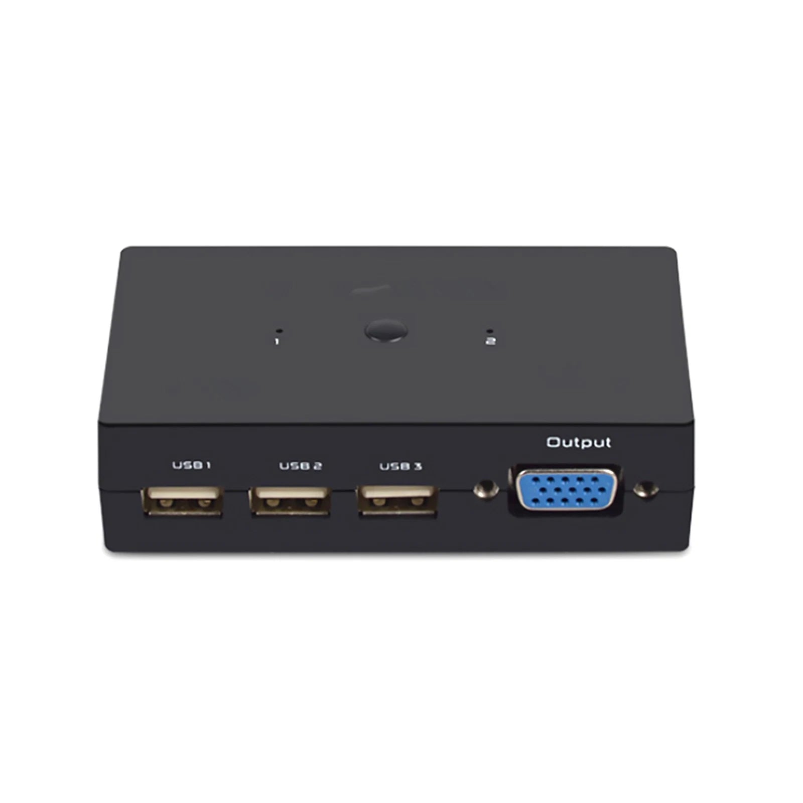 2 In 1 Out Vga Kvm Switcher Adapter For Windows Xp/vista For Linux