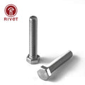 U.S. Standard 316 Stainless Steel ANSIB18.2.1 Hex Hexagon Head Screws Bolts