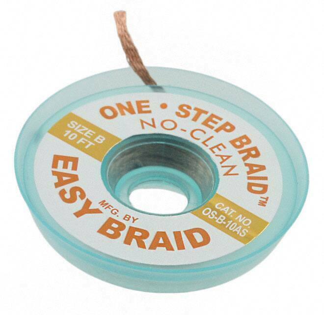 Desolder Braid No-Clean 0.05" 10'