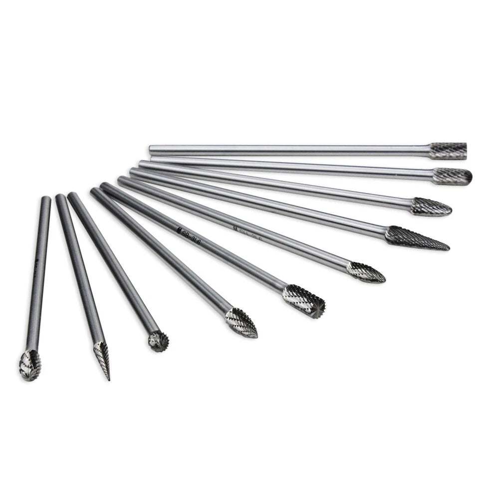 Bha Long Tungsten Carbide Burr Rotary File, Double | Built Supply Co