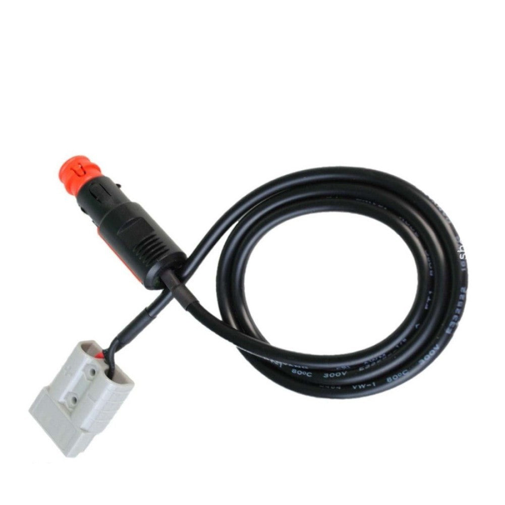1PC 50A 16AWG Black Adapter Cable 50cm for Connector to Socket with 8A FuseOpens