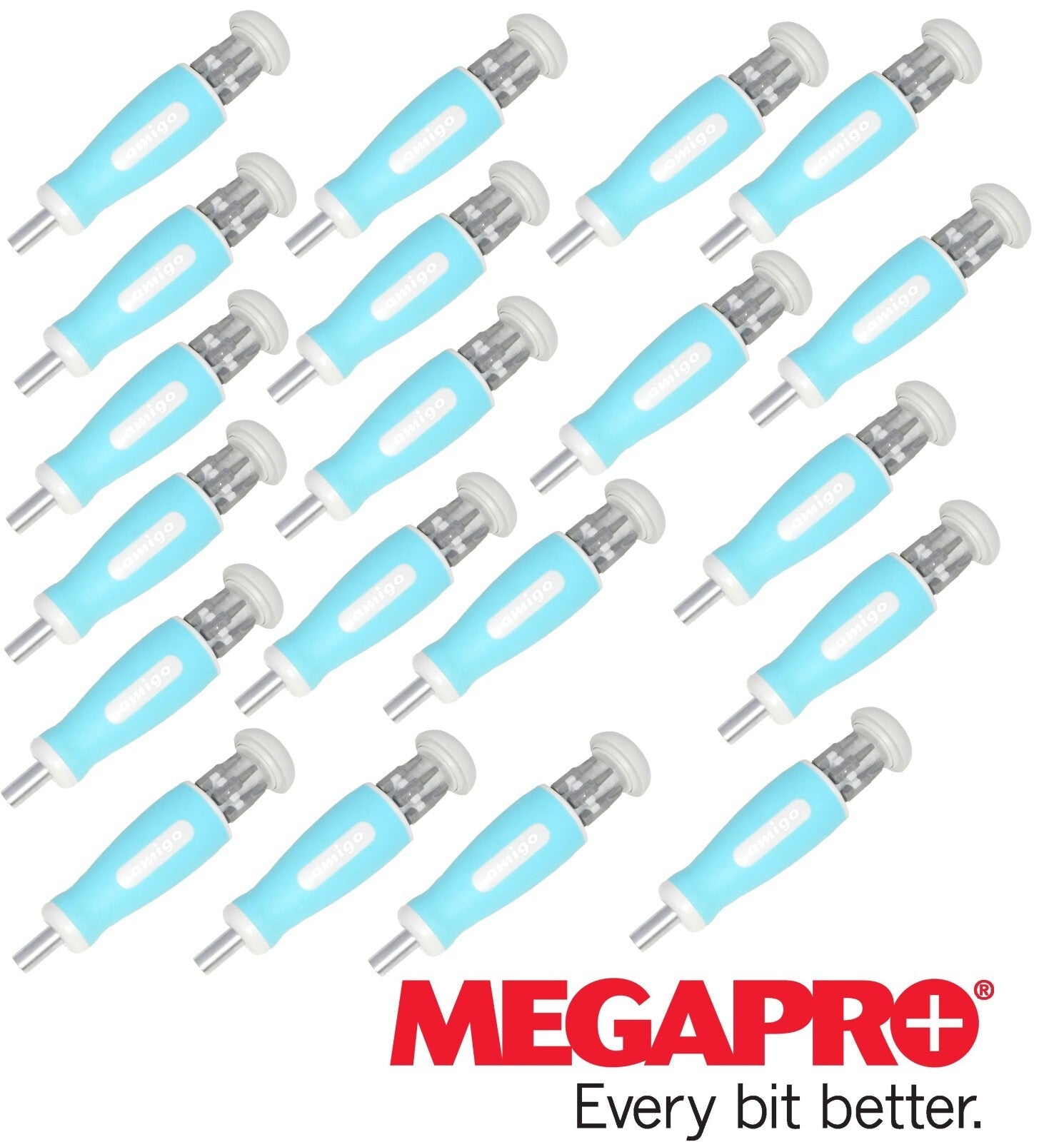 Megapro Multi Bit Screwdriver Stubby 20pc Set