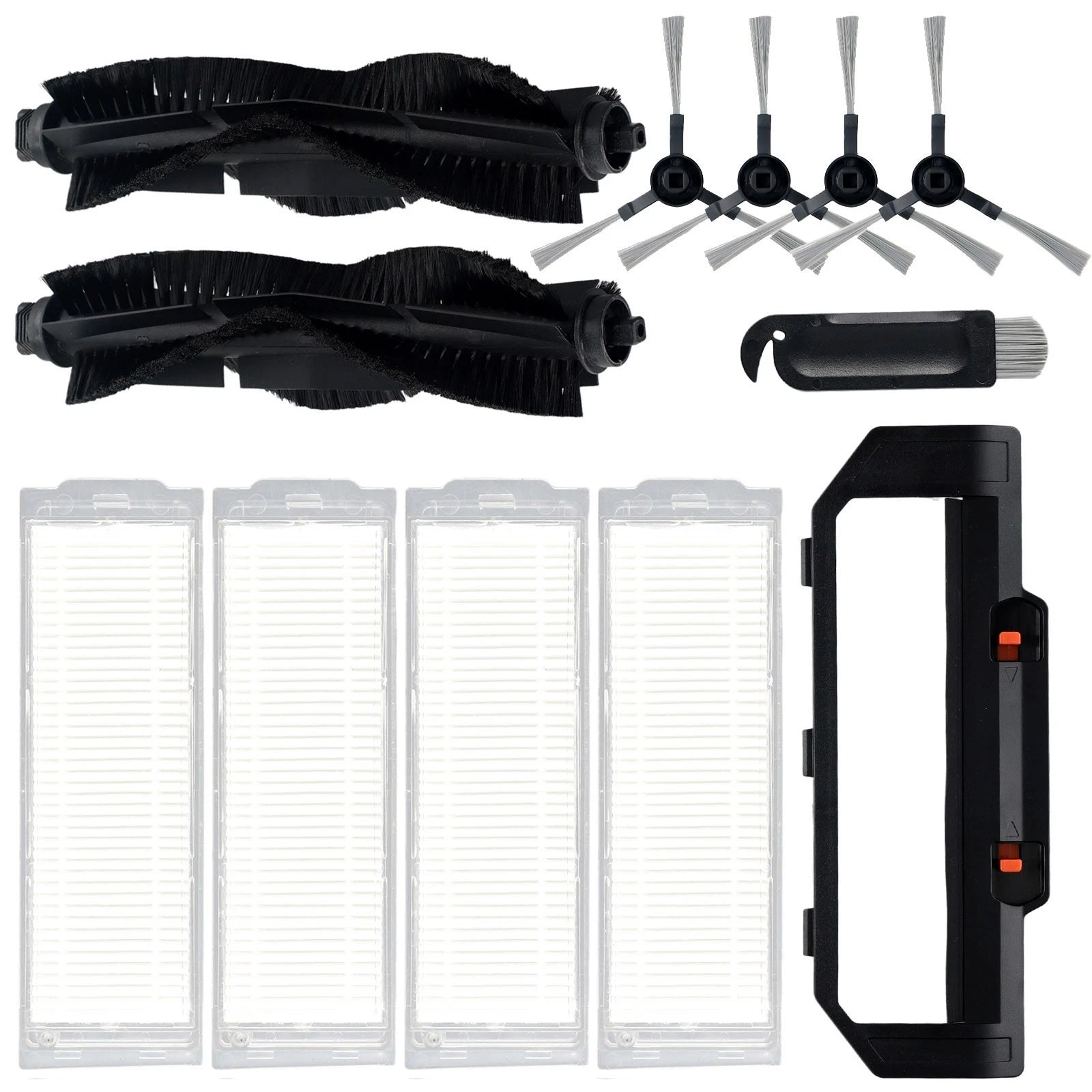 Roller Brush Accessories Kit For Wyze Replacement Side Brushes Spare