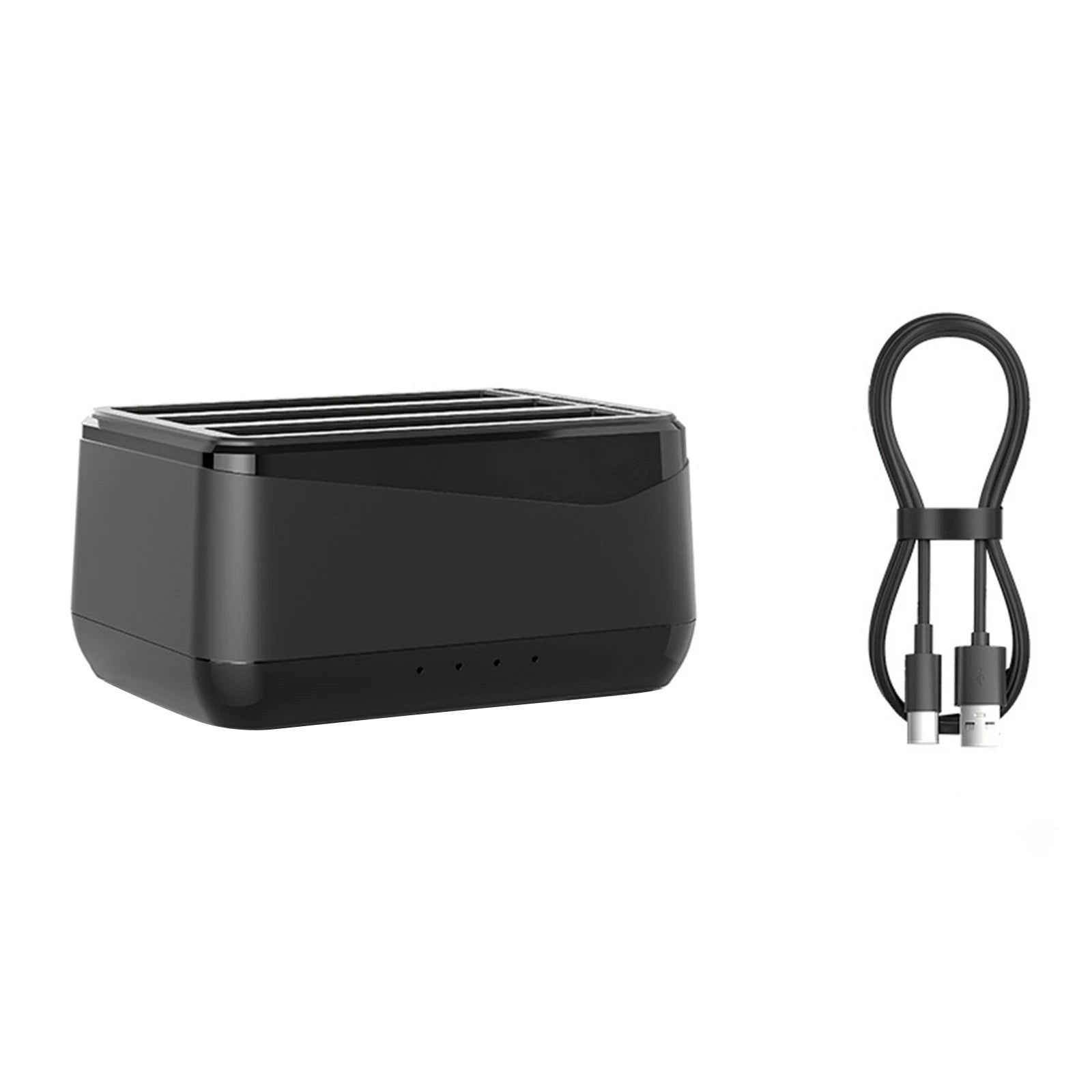 Battery Charger For Insta360 X4 Usb-c W/card Storage Slots Battery