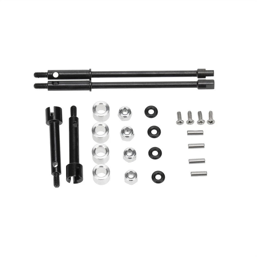 4mm Widen Wheel Hub Metal Wheel Axle Set For Scx24 Axi00002/1
