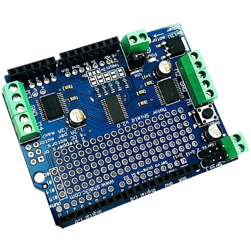 For Arduino Tb6612 Dual H-bridge Motor Shield For Dc And Stepper