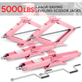 5000lbs Capacity 24in Lift Steel Pink Leveling | Built Supply Co