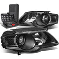 For 2006-2010 Volkswagen Jetta Pair Black/clear | Built Supply Co