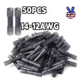 Copper 14-12awg 3:1 Ratio Heat Shrink Butt Wire Crimp Connectors
