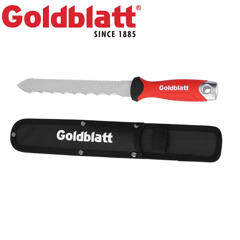 Goldblatt Insulation Knife 8inch Stainless Steel Blade Double Side