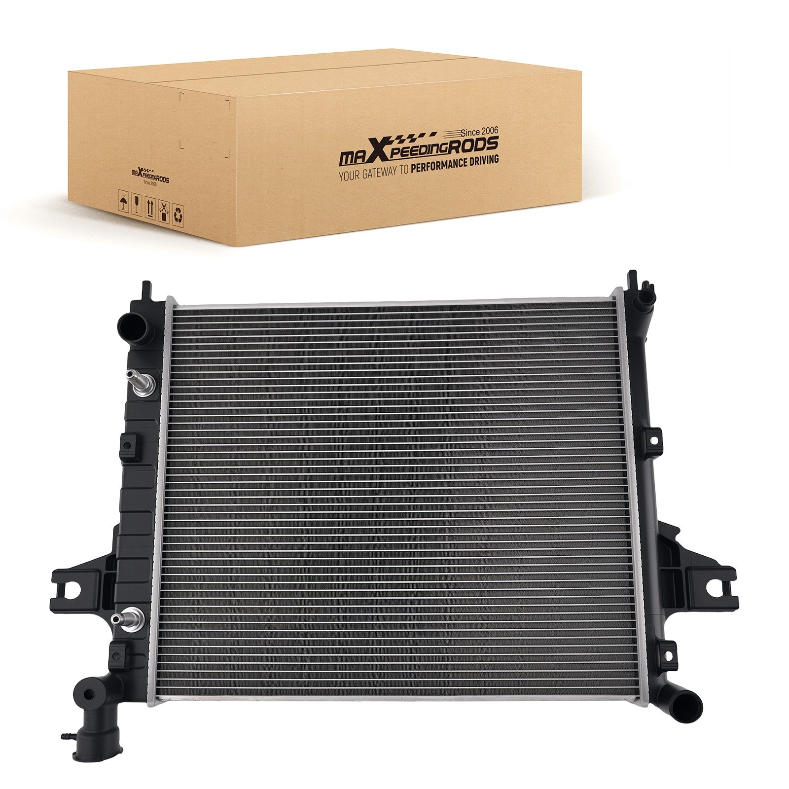 Coolant Radiator for Jeep Grand Cherokee 4.7L V8 2001-04 CU2336
