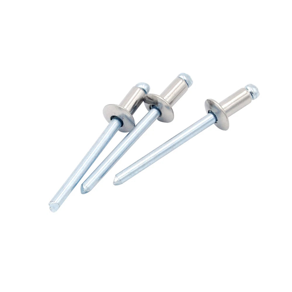 M5 Diameter Stainless Steel Open End Domed Head Blind Pop Rivets Iso