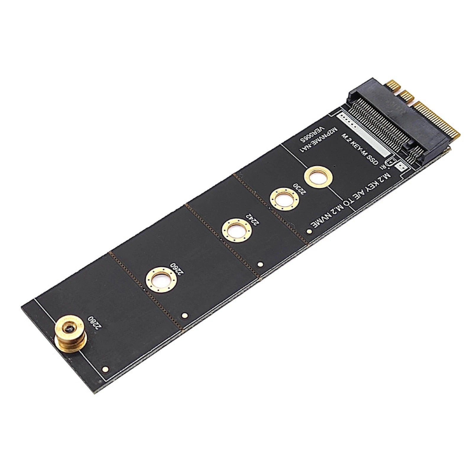 M.2 Key A E To M.2 Nvme Adapter Card Ngff To Key M Expansion Card