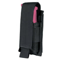Single Magazine Molle Pals Modular Tactical Utility Pouch - Black
