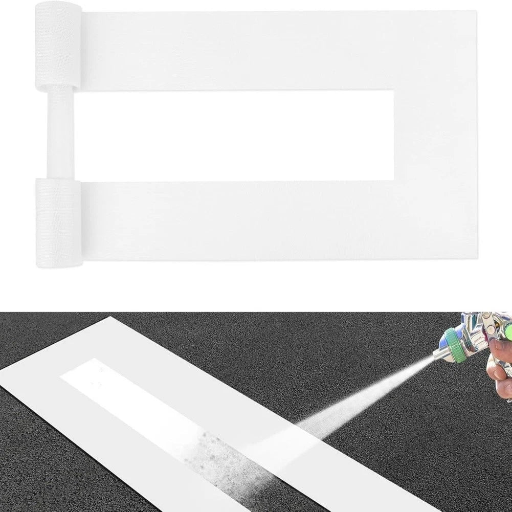 Reusable Parking Stencil 4 X 88 Inch Silicone And Glass Fiber