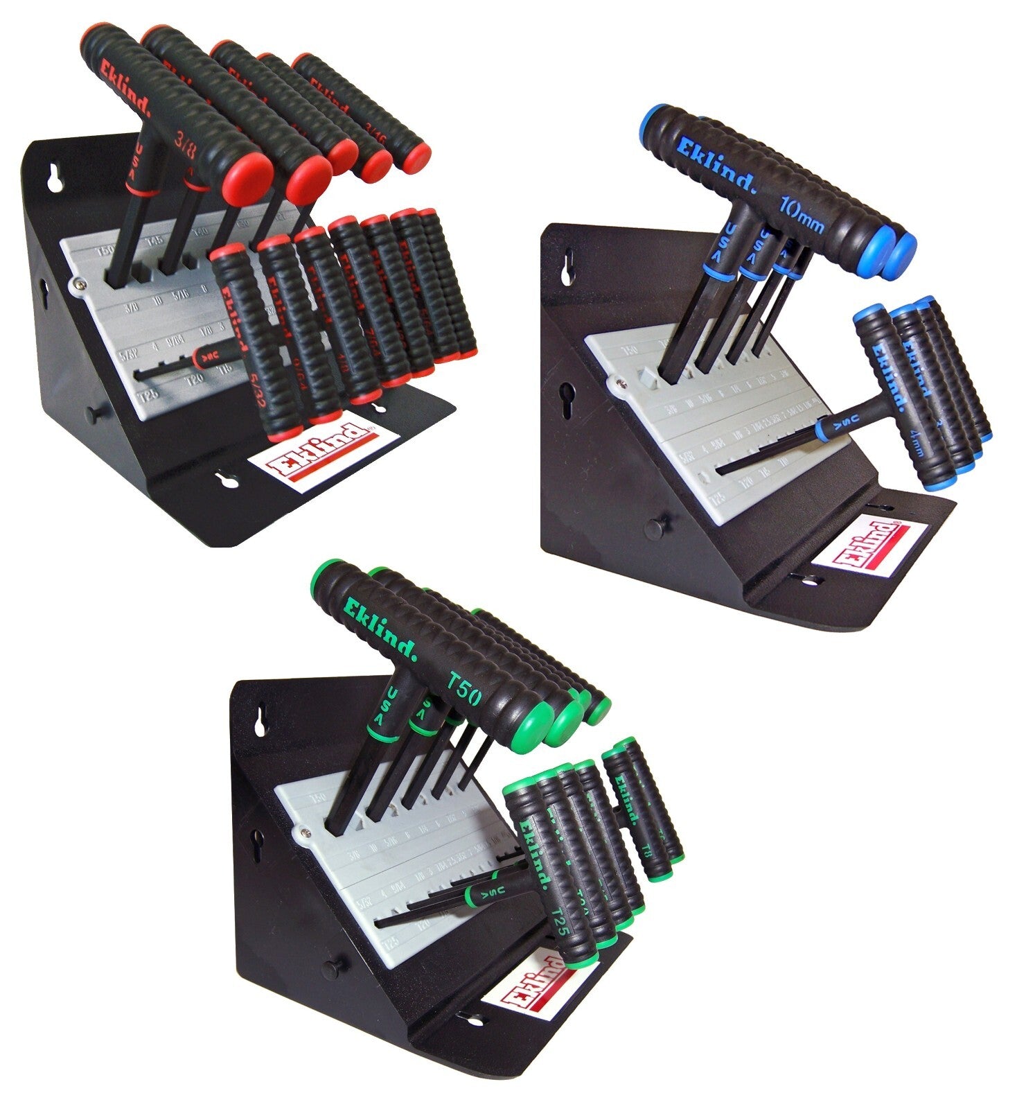 Eklind T Handle Hex Wrench Set 34pc