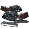 Smoked Housing Head+amber Corner+LED Fog Light Kit | Built Supply Co