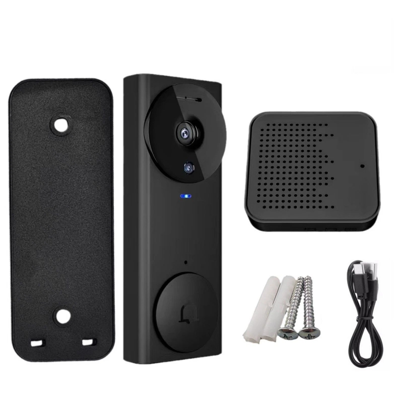 Wireless Security Wifi Smart Doorbell Intercom Video Camera Bell For