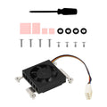 3007 Cooling Fan+thermal Tape For Compute Module 4/4 Io Board/4 Poe