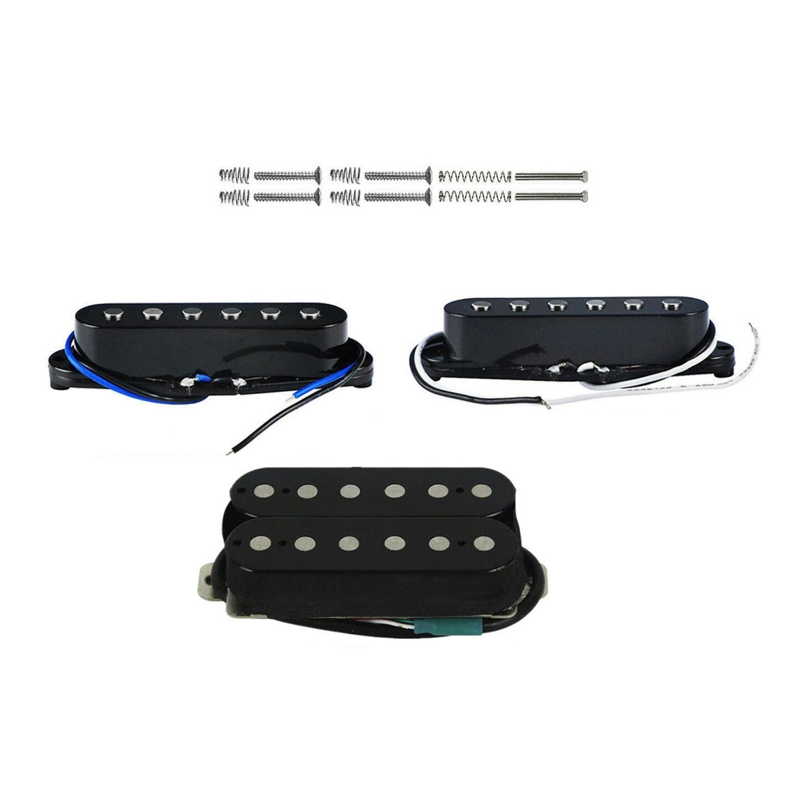 Alnico 5 Electric Guitar Humbucker Pickups & Single | Built Supply Co