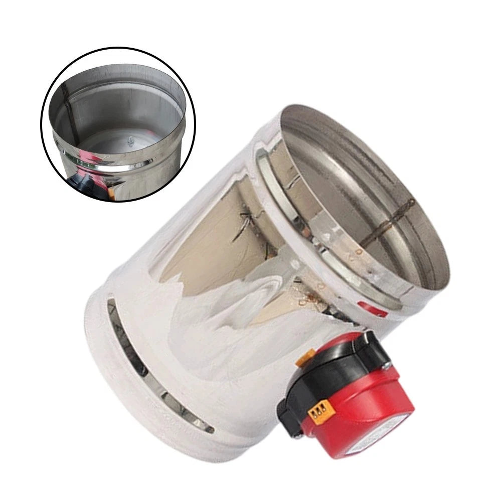 24V Ac 8 Inch Stainless Steel Motorized Hvac Duct | Built Supply Co