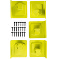 5pack Battery Tool Holder Mount Wall Mount Bracket Screw Kit For