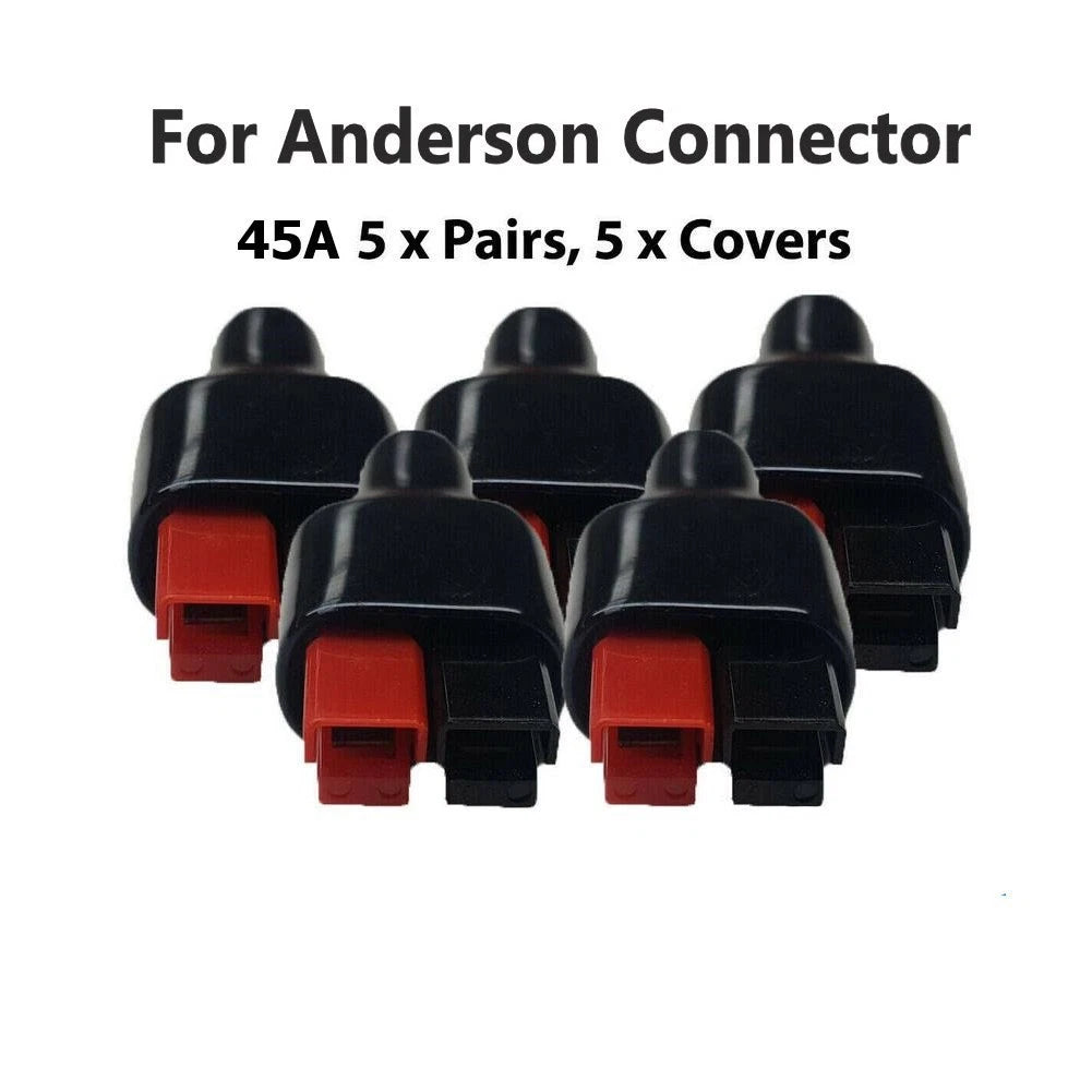 Convenient Marine Power Connector Kit With Rubber Boot 5 Pairs 1545