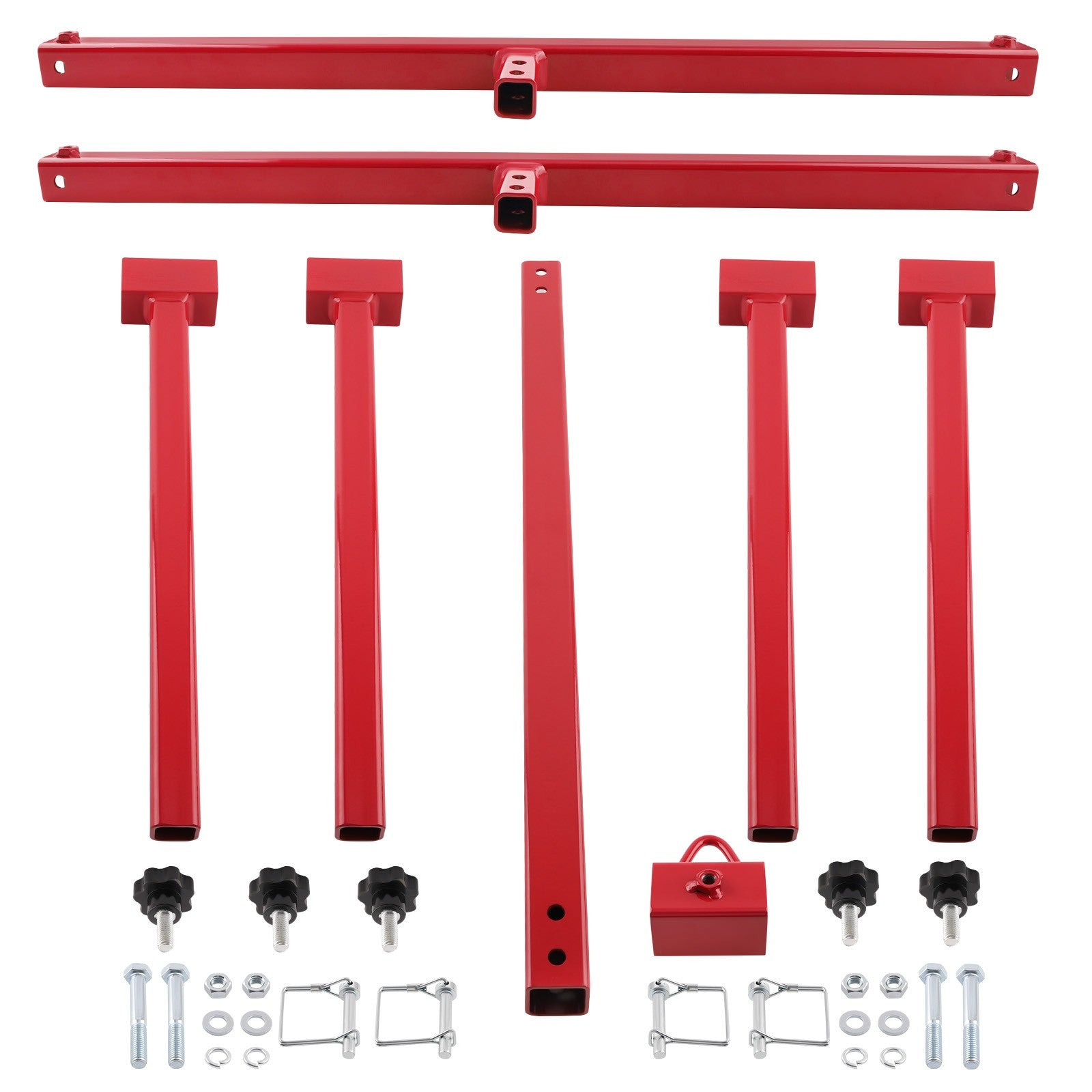 Universal Truck Box Lift set for Pickups Trucks Red Powder Coated