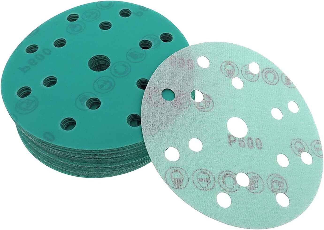 25PCS 7" x 7/8" Calcined A/O Resin Fiber Sanding Disc by Unbranded