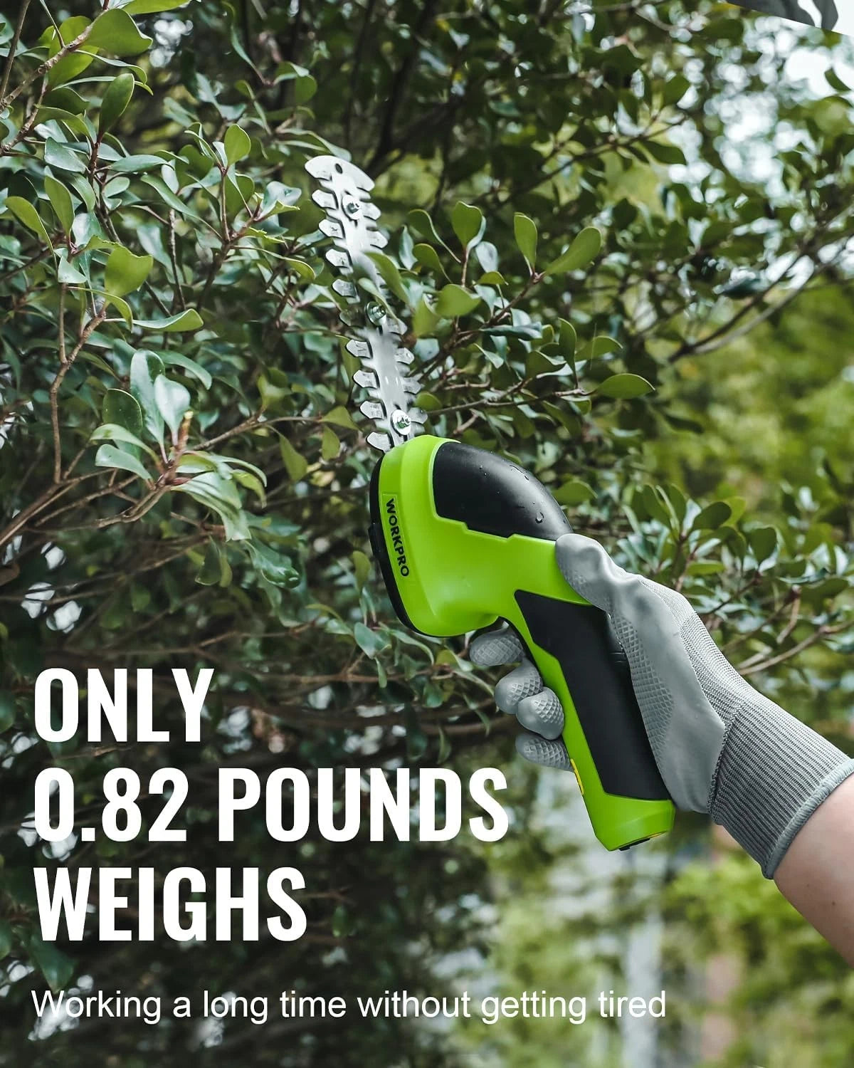WORKPRO 7.2V Cordless Hedge Shears/Grass Cutters Grass Shear &amp; Shrubbery Trimmer
