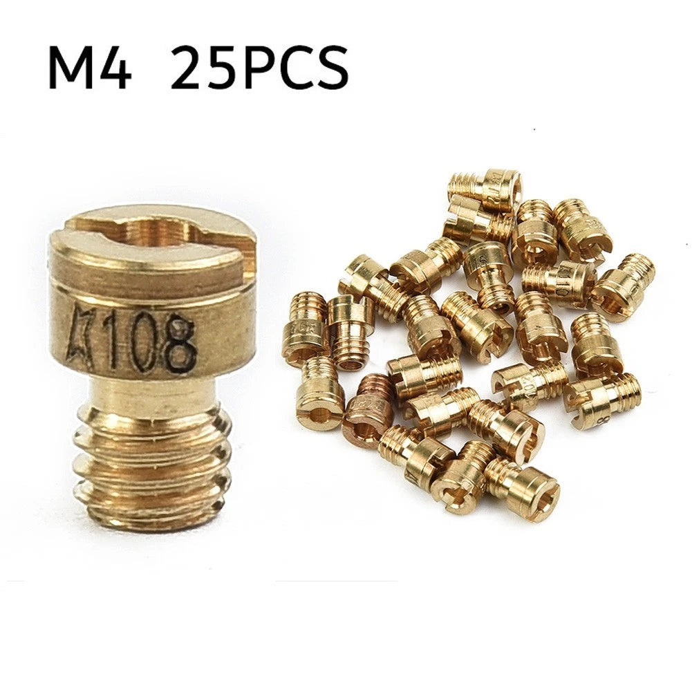 Main Jet Set Carburetor Nozzle Kit Part Replacement 4-stroke Scooters