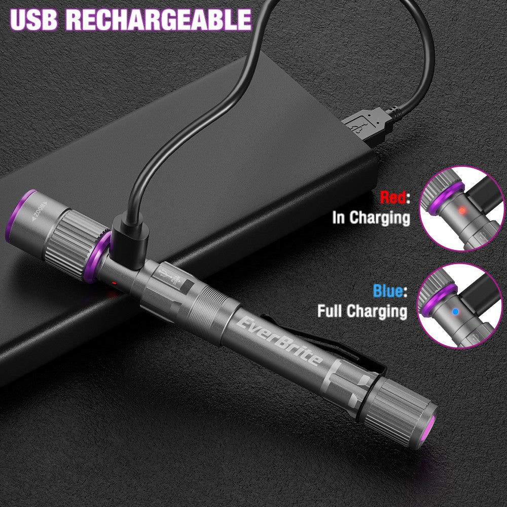 EverBrite Rechargeable Pen Flashlight by EverBrite