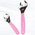 WORKPRO 2pc Adjustable Wrench Set Wide Jaw Metric/SAE by WORKPRO
