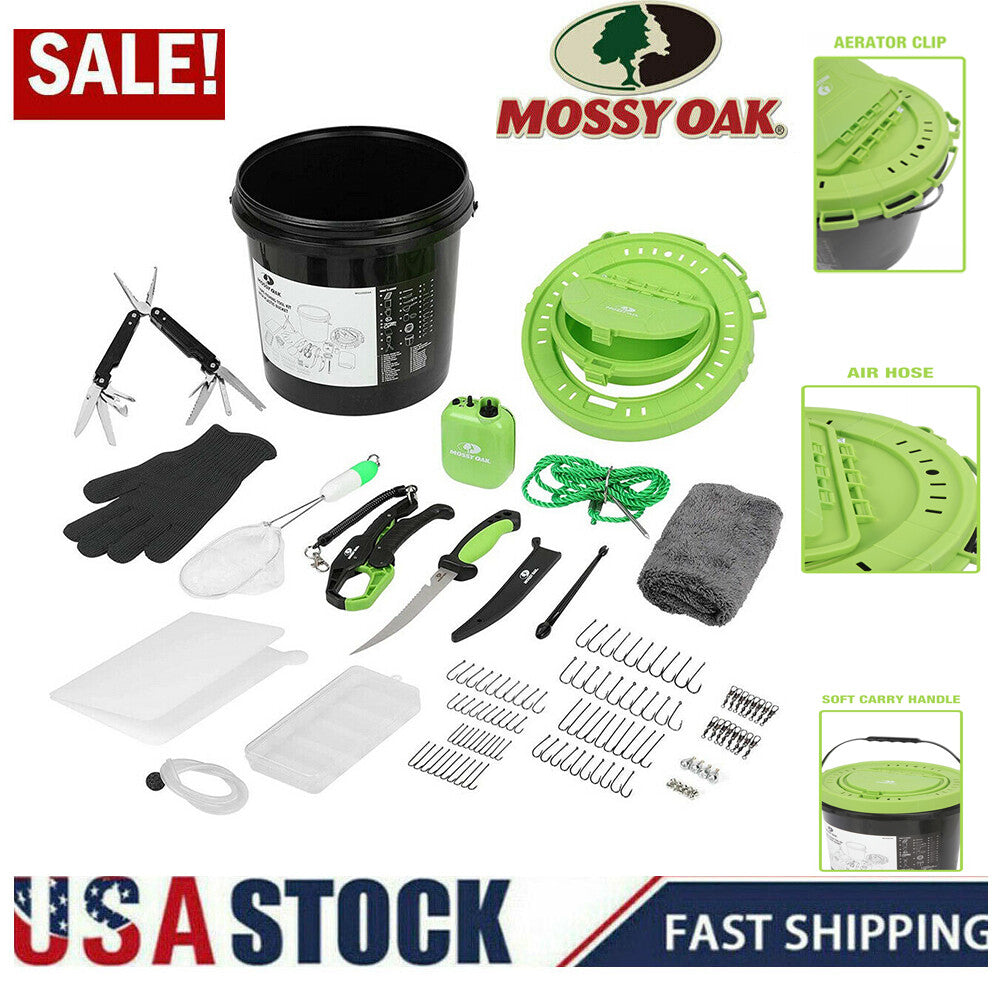 126 Pcs Fishing Tool Kit with 25 in 1 Multitool
